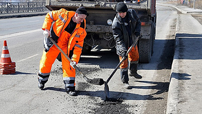 ремонт дорог в Москве